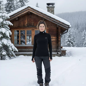 Bjork Roll 210 Women - Black Laax - Fjork Merino