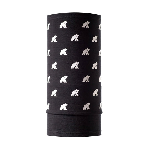 Cache cou réversible - Black Laax - Fjork Merino