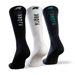 Chaussettes Fresh Cut - Pack de 3 paires - Fjork Merino