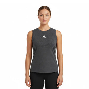 Cropped Top Merino 140 - Grey Zinal - Fjork Merino