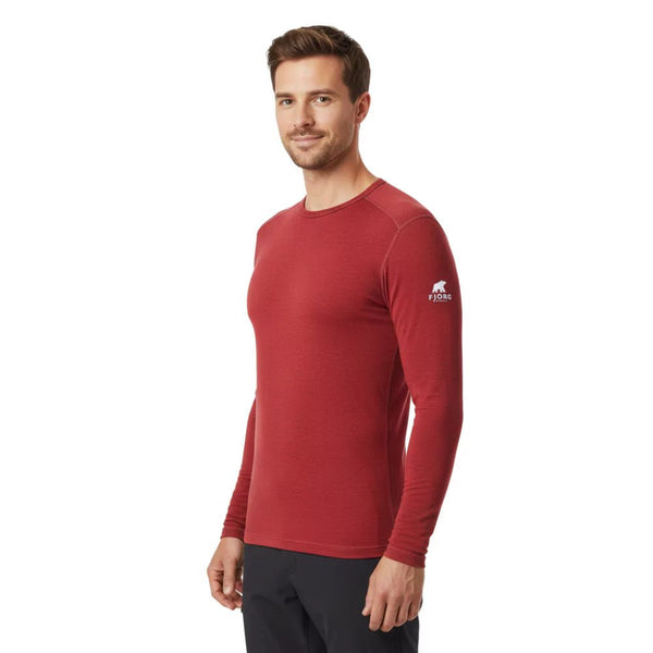 Finn 210 Men (2022) - Red Verbier - Fjork Merino