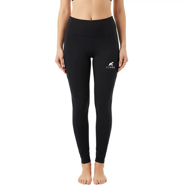 Legging Yoga Femme - Black Laax - Fjork Merino