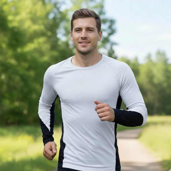 Tech Eiger 210 Men - Polar White - Fjork Merino