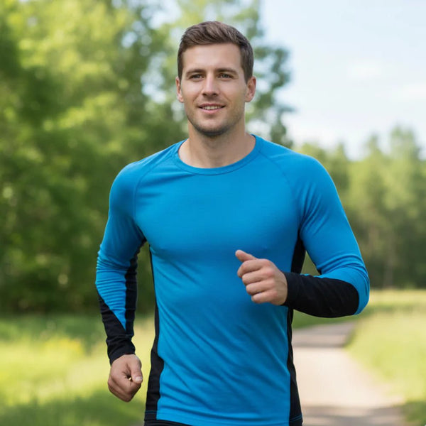 Tech Eiger 210 Men - Turquoise Adelboden - Fjork Merino