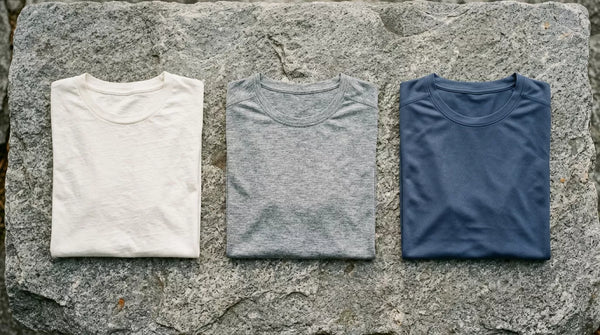 Mérinos, coton, polyester : quel t-shirt randonnée été ?