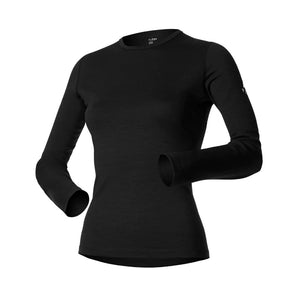 Bjork 210 Women - Black Laax - Fjork Merino