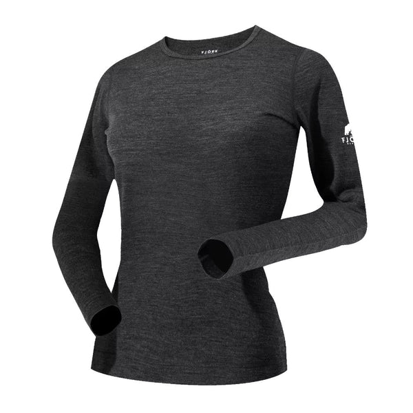 Bjork 210 Women - Grey Zinal - Fjork Merino
