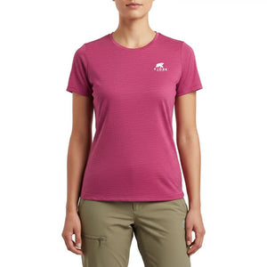 Bjork MC 140 Women - Pink Montana - Fjork Merino