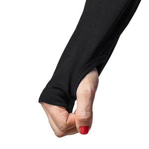 Bjork Zip 210 Women - Black Laax - Fjork Merino