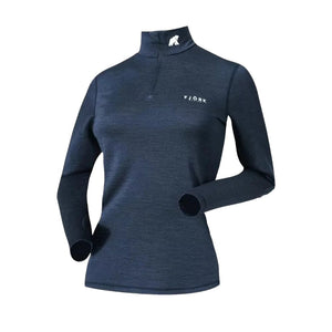 Bjork Zip 210 Women - Blue St Moritz - Fjork Merino