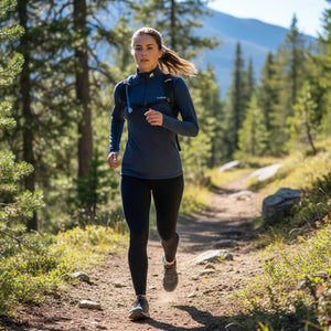 Bjork Zip 210 Women - Blue St Moritz - Fjork Merino