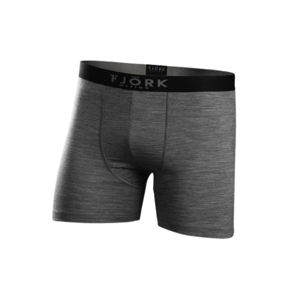 Boxers Strahlorn - Pack de 2 - Grey Black - Fjork Merino