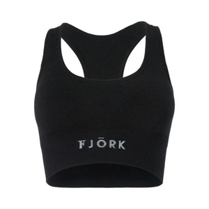 Brassière de Sport Merino - Black Laax - Fjork Merino