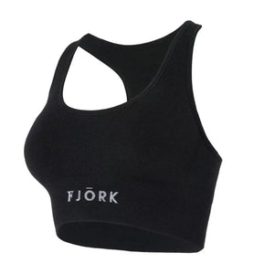 Brassière de Sport Merino - Black Laax - Fjork Merino