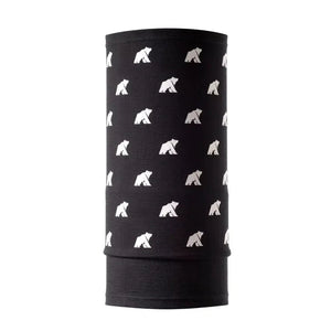Cache cou réversible - Black Laax - Fjork Merino