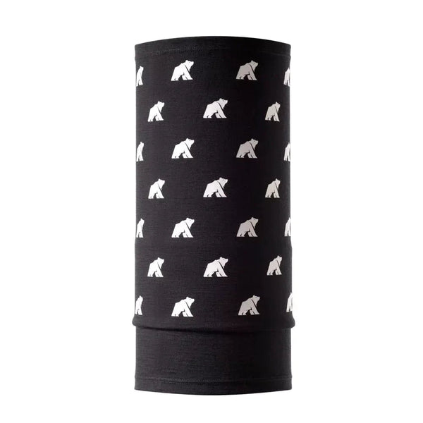 Cache cou réversible - Black Laax - Fjork Merino