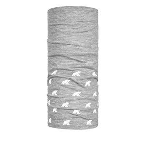 Cache cou réversible - Grey Saas Fee - Fjork Merino