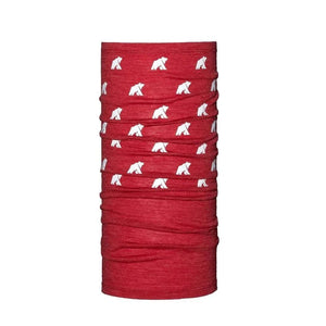 Cache cou réversible - Red Verbier - Fjork Merino