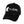Casquette Baseball Fjork Merino - Black / White logo - Fjork Merino