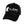Casquette Baseball Fjork Merino - Black / White logo - Fjork Merino