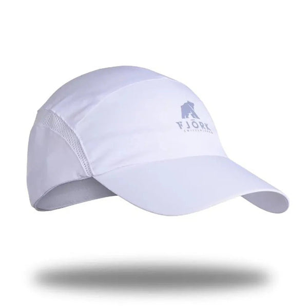 Casquette Running Niesen - Polar White - Fjork Merino