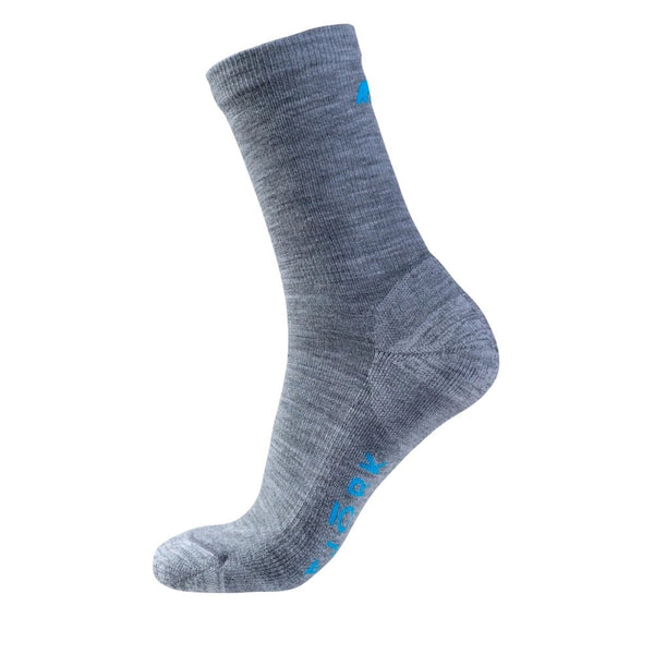 Chaussettes Classic Cut Kids - Pack de 3 paires - Grey Saas Fee - Fjork Merino