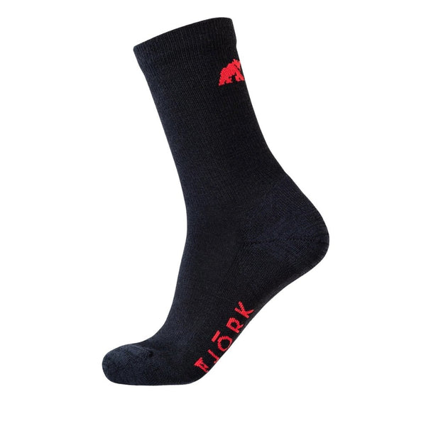 Chaussettes Classic Cut - Pack de 3 paires - Black Laax - Fjork Merino