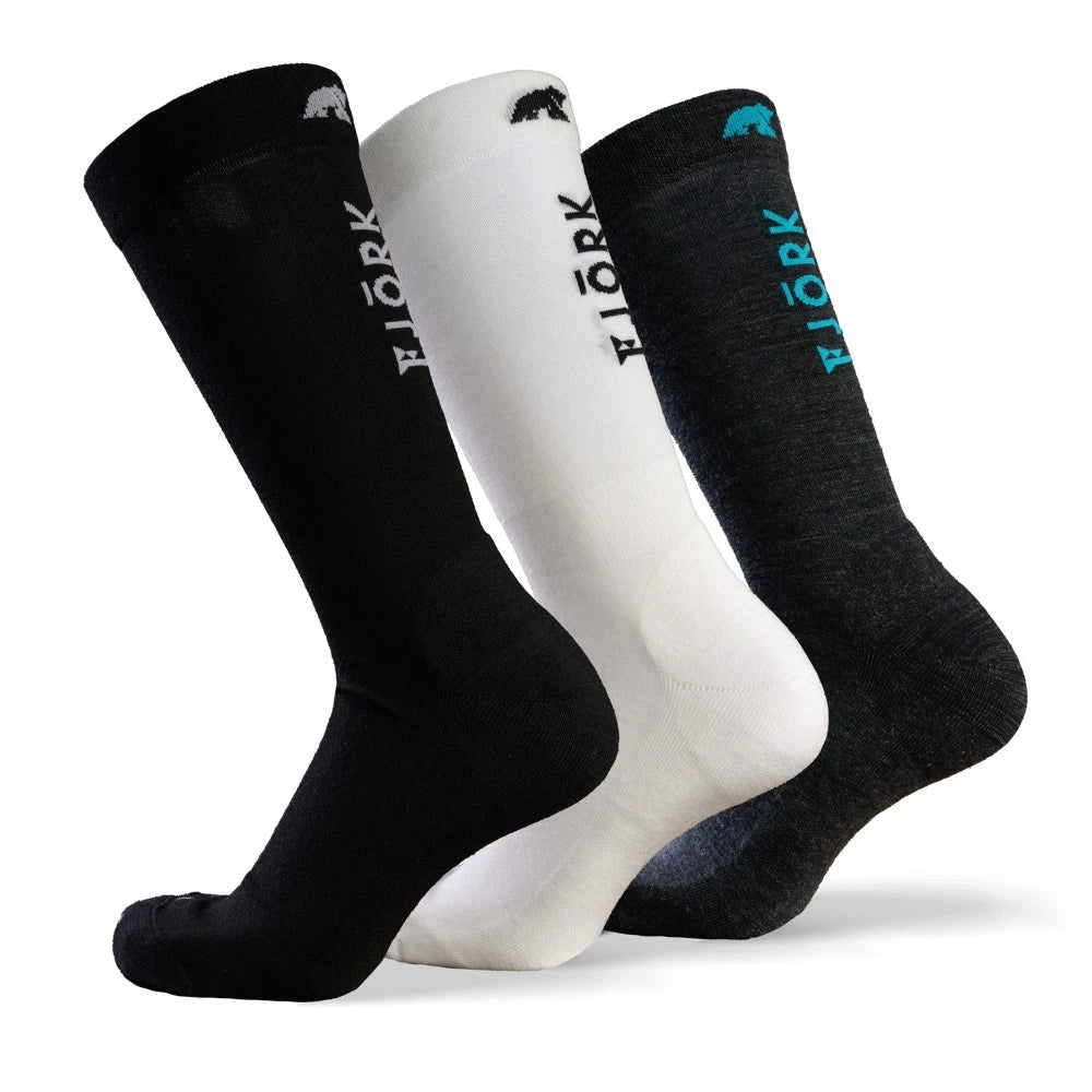 Chaussettes Fresh Cut - Pack de 3 paires - Fjork Merino