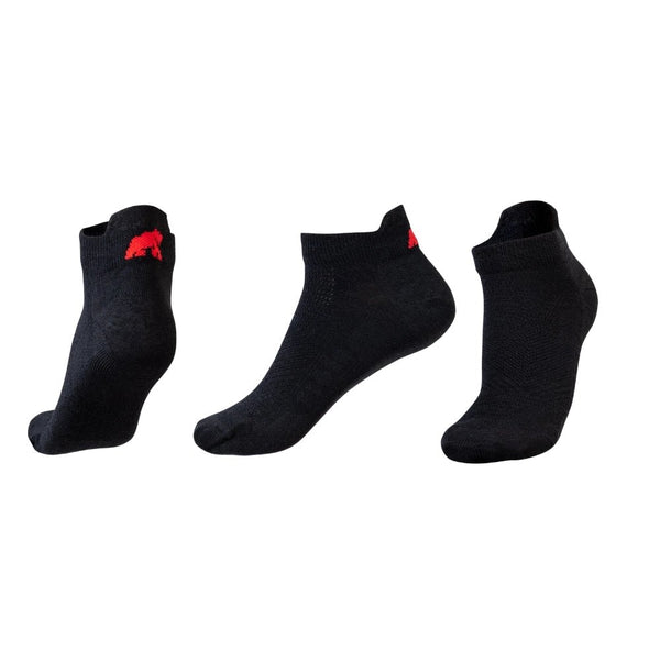 Chaussettes Low Cut - Pack de 3 paires - Black Laax - Fjork Merino