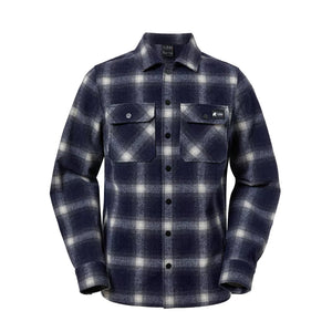 Chemise Trekking Merino Men - Blue - Fjork Merino