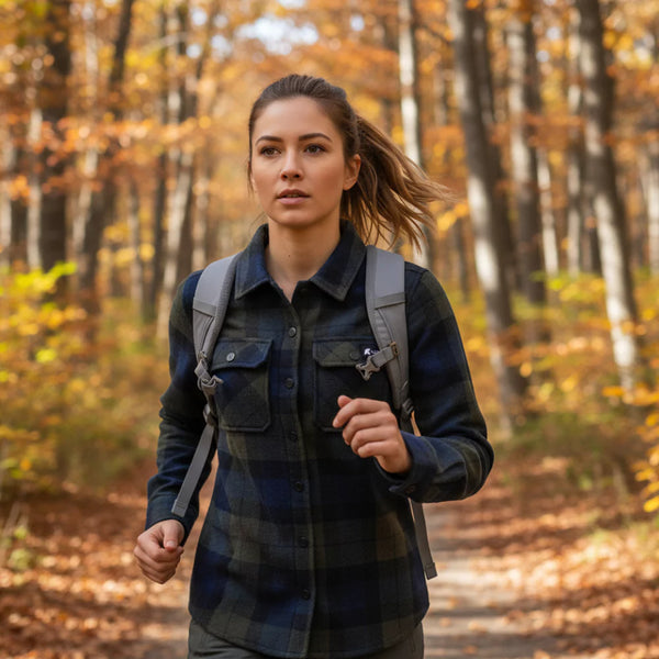 Trekking Merino Hemd Damen