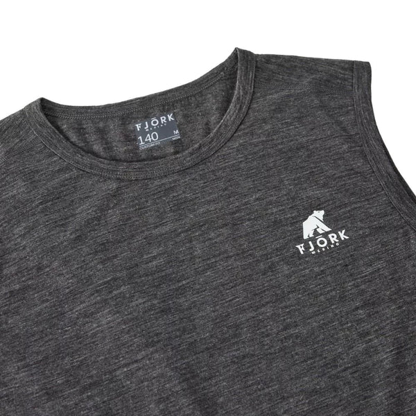Débardeur Weisshorn Men - Grey Zinal - Fjork Merino
