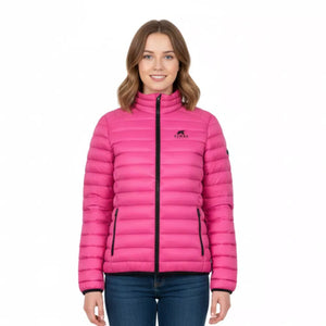 Doudoune Merino Nordend ML Women (pré - commande) - Pink Montana - Fjork Merino