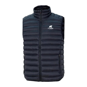 Doudoune sans manches Merino Nordend Men - Black Laax - Fjork Merino