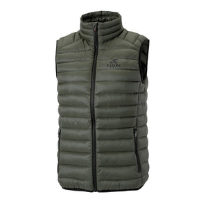 Doudoune sans manches Merino Nordend Women (2023) - Green Gstaad - Fjork Merino