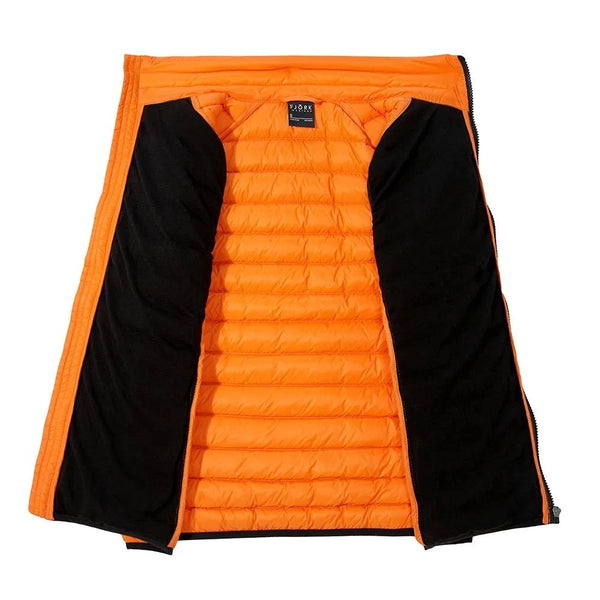 Doudoune sans manches Merino Nordend Women (2023) - Orange Arosa - Fjork Merino