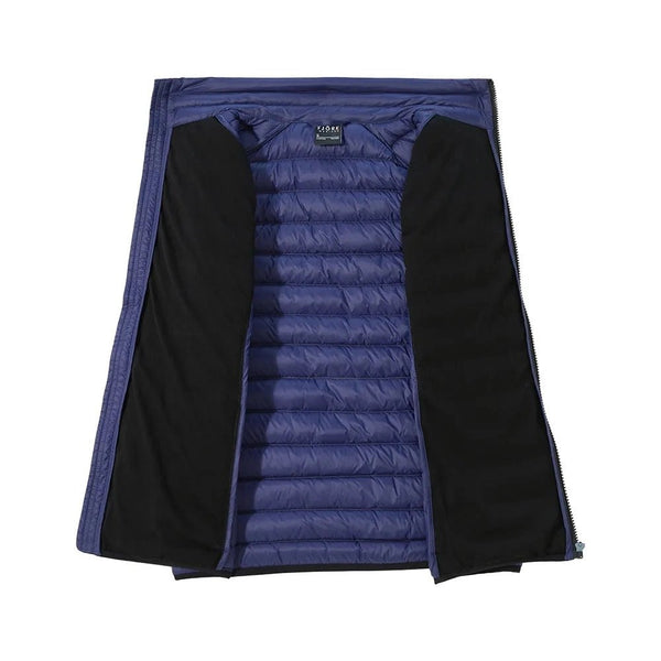 Doudoune sans manches Merino Nordend Women 📦 - Blue St Moritz - Fjork Merino