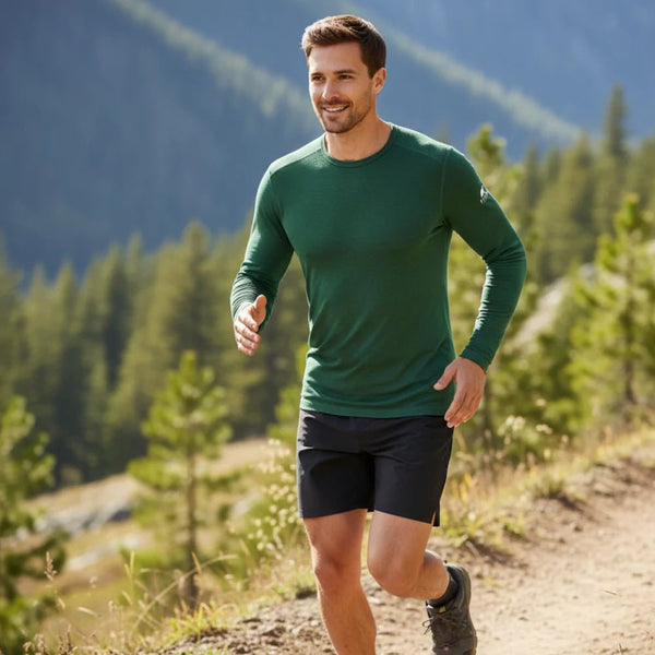 Finn 210 Men (2022) - Green Wengen - Fjork Merino