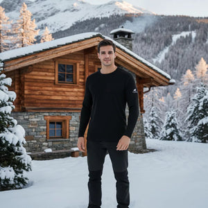 Finn 210 Men - Black Laax - Fjork Merino
