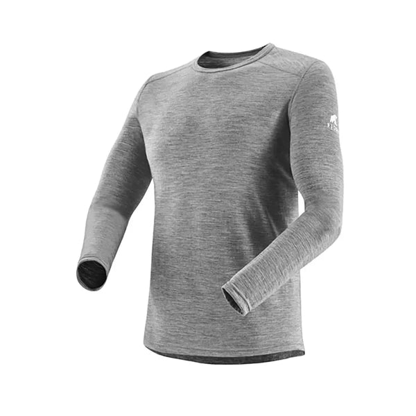 Finn ML 140 Men ♻️ - FJORK Merino - Grey Saas Fee - Baselayers