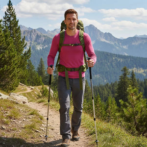 Finn ML 140 Men - Pink Montana - Fjork Merino