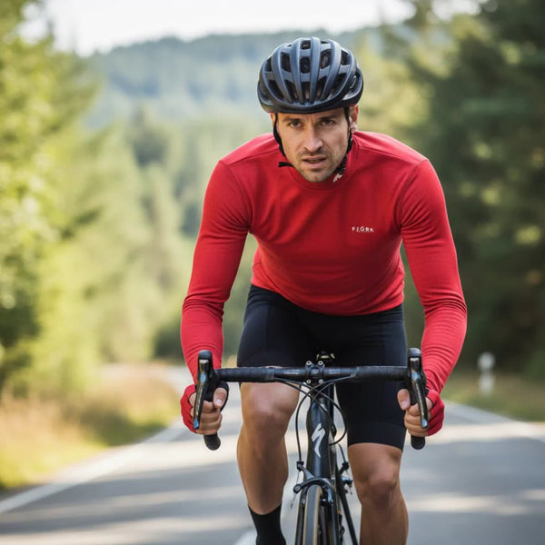 Finn Roll 210 Men (2022) - Red Verbier - Fjork Merino