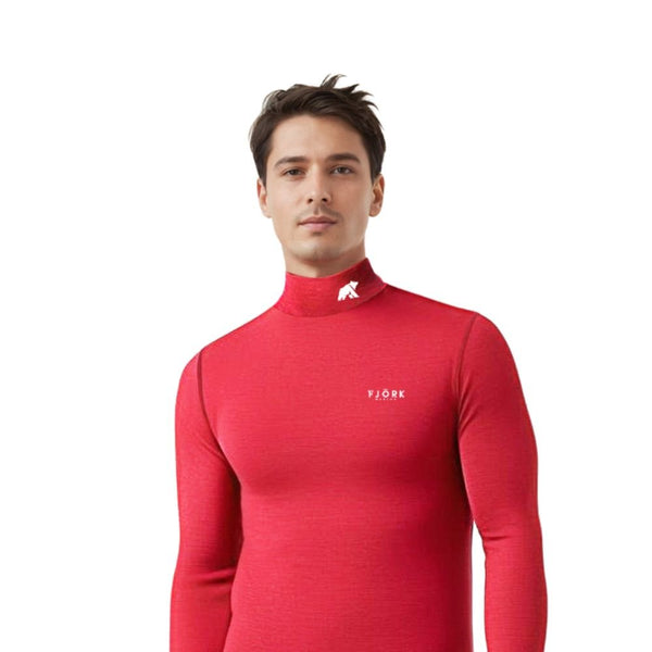 Finn Roll 210 Men 📦 - Red Verbier - Fjork Merino