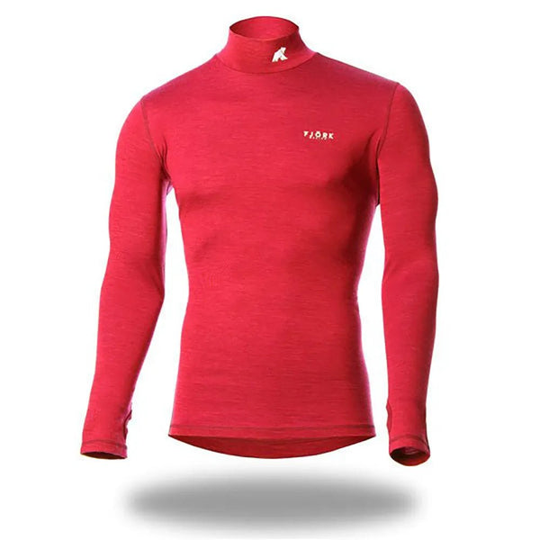 Finn Roll 210 Men 📦 - Red Verbier - Fjork Merino