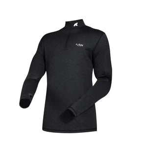 Finn Zip 210 Men - Black Laax - Fjork Merino
