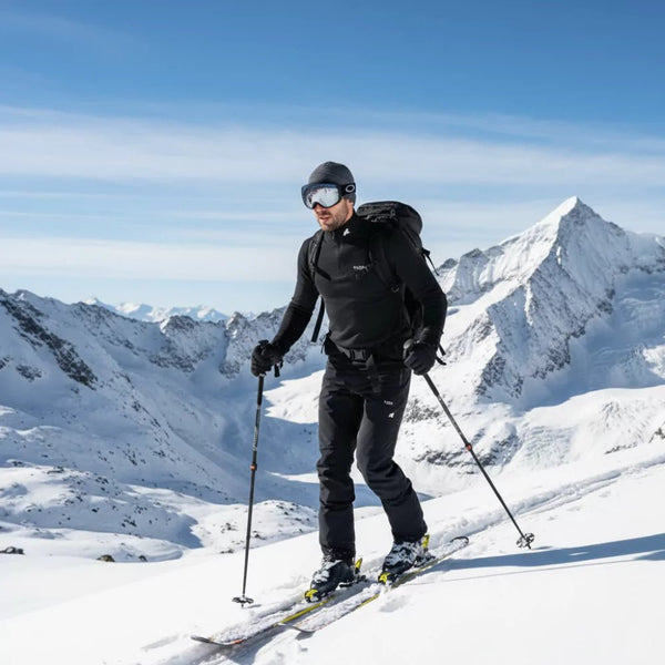 Finn Zip 210 Men - Black Laax - Fjork Merino