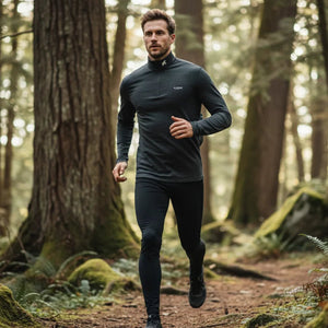 Finn Zip 210 Men - Grey Zinal - Fjork Merino