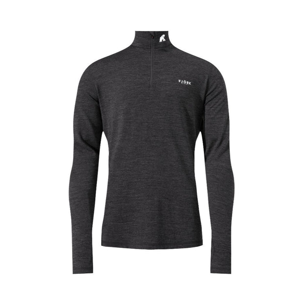 Finn Zip 210 Men - Grey Zinal - Fjork Merino