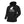 Hoodie Titlis Men - Black / White logo - Fjork Merino