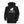 Hoodie Titlis Men - Black / White logo - Fjork Merino